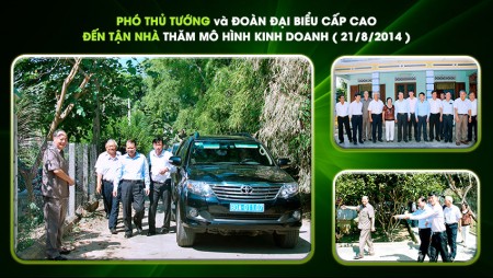 PHÓ THỦ TƯỚNG Đến Tận Nhà Tham Quan Mô Hình Kinh Doanh