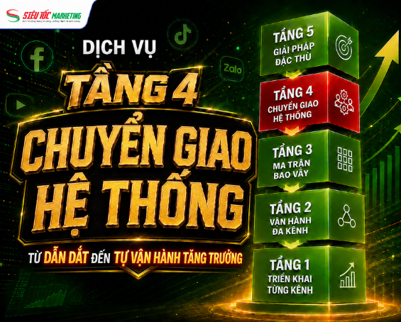 DỊCH VỤ TẦNG 4: ĐÀO TẠO - CHUYỂN GIAO HỆ THỐNG MA TRẬN BAO VÂY BÀI BẢN CHO DOANH NGHIỆP