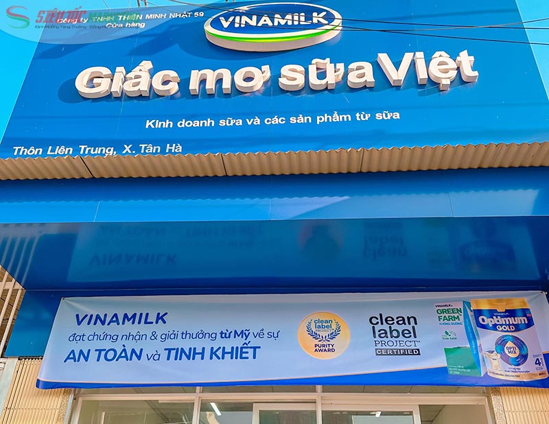 Chuỗi cửa hàng giấc mơ sữa Việt