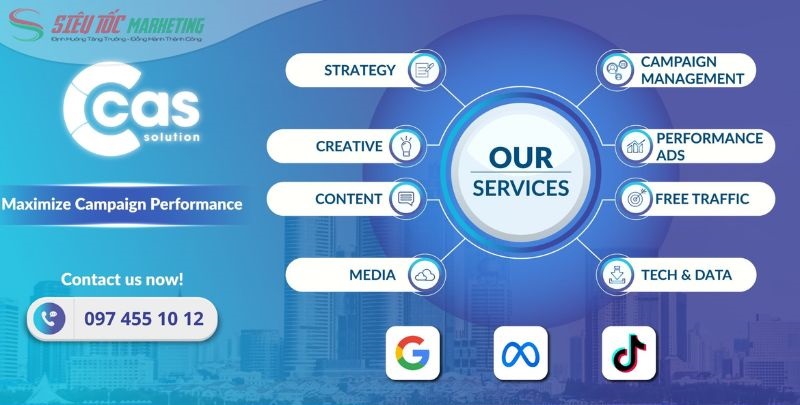 Công ty dịch vụ digital marketing CAS Solution