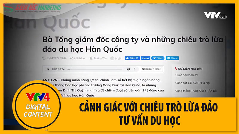 Tình trạng lừa đảo du học Tình trạng lừa đảo du học