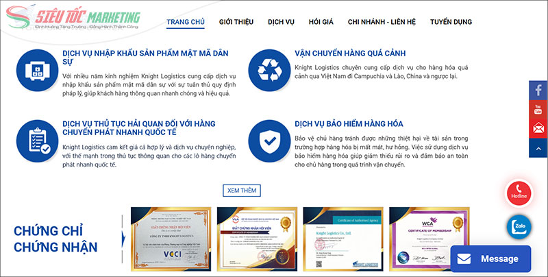 Tối ưu website chuyên nghiệp
