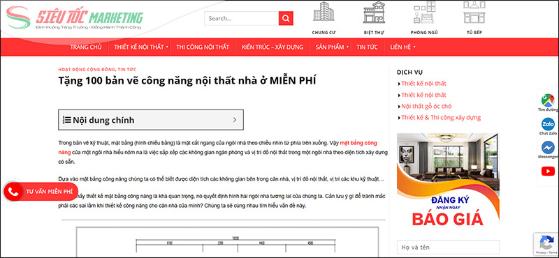 Tặng bản vẽ nội thất thu hút khách hàng Tặng bản vẽ nội thất thu hút khách hàng