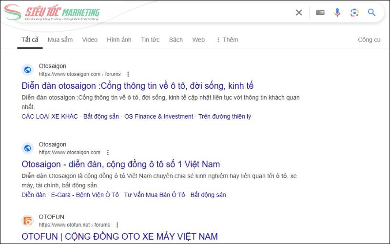Marketing về ô tô trên các group/forum