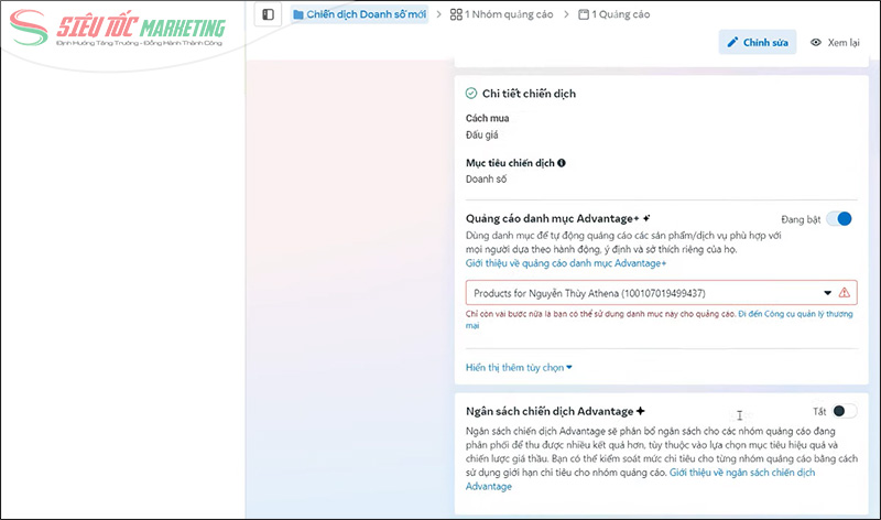 Tạo chiến dịch quảng cáo Facebook Tạo chiến dịch quảng cáo Facebook