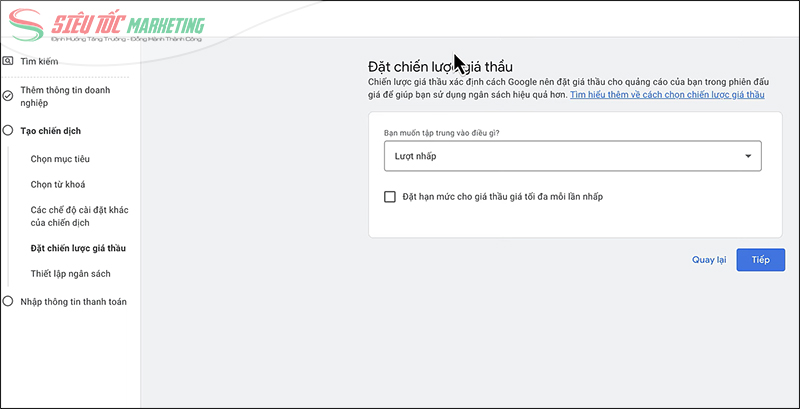 Tạo chiến dịch Google Ads Tạo chiến dịch Google Ads