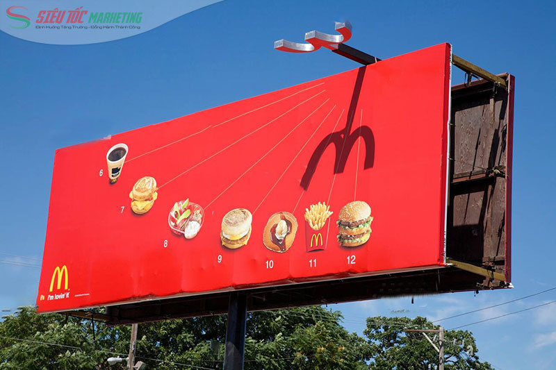 Quảng cáo OOH McDonald's Quảng cáo OOH McDonald's