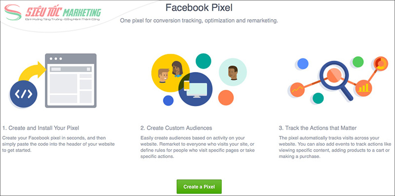 Tạo Facebook Pixel Tạo Facebook Pixel