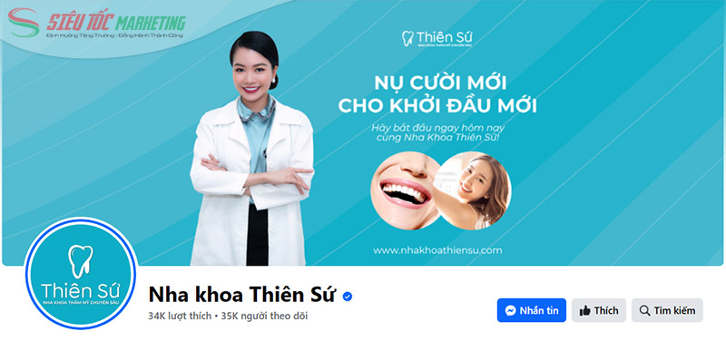 Fanpage marketing nha khoa Fanpage marketing nha khoa