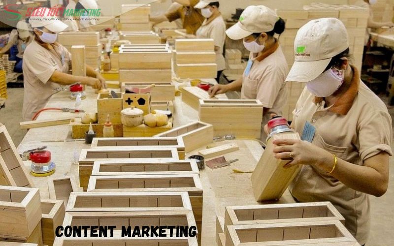 Kế hoạch content marketing xưởng sản xuất gỗ