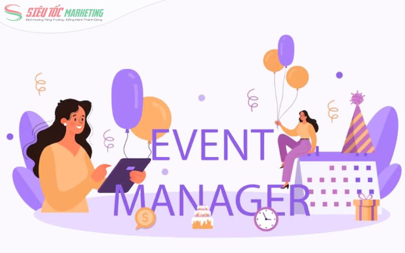 Event Manager thuộc các vị trí trong phòng marketing