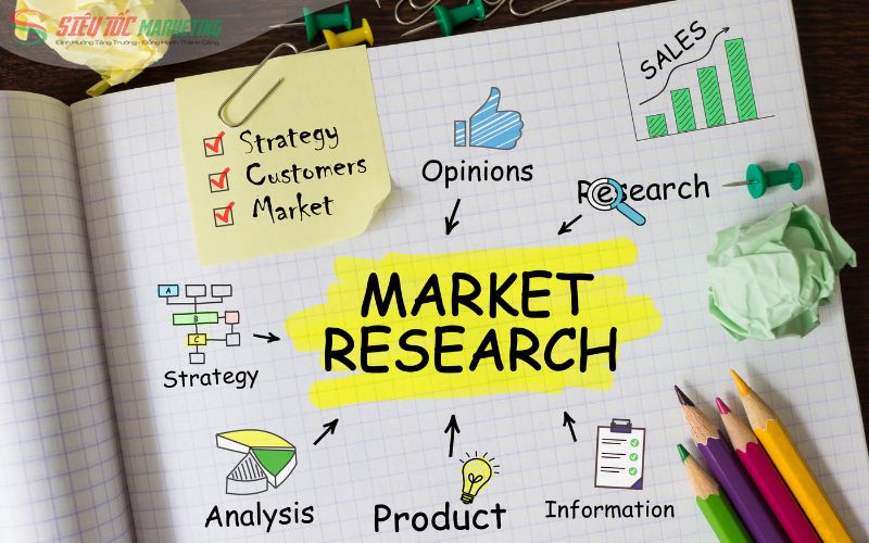 Marketing có những mảng nào - Nghiên cứu thị trường