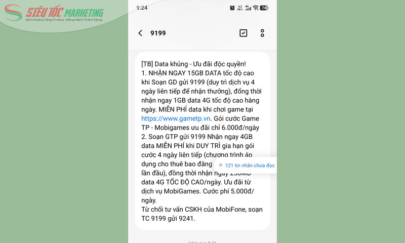 SMS Mobile marketing