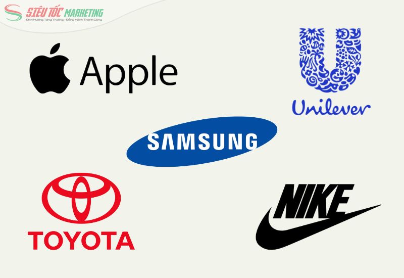Ví dụ về dòng sản phẩm các doanh nghiệp nổi tiếng
