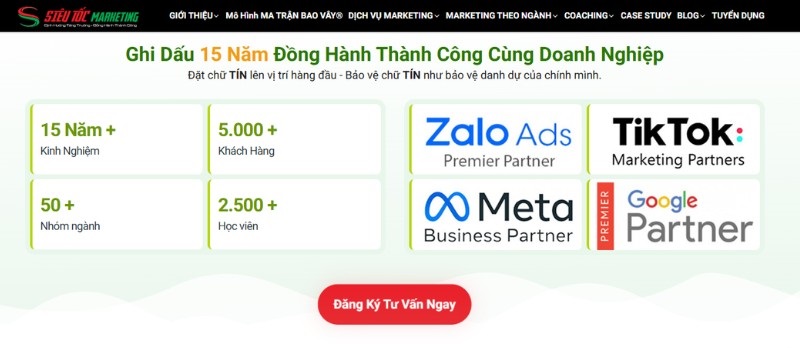 Khách hàng có thể nhận định giá trị sản phẩm qua thành tích doanh nghiệp