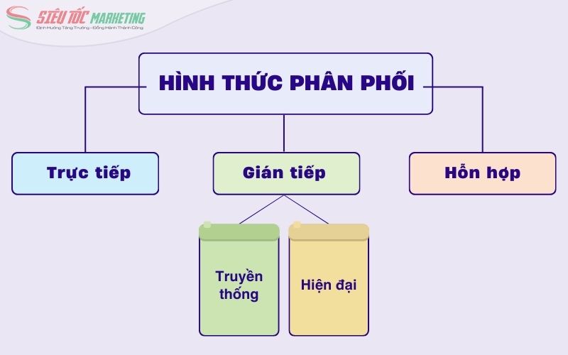 Các loại hình phân phối cơ bản