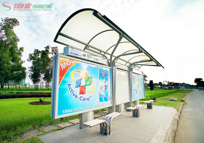 Quảng cáo nhà chờ xe bus Quảng cáo nhà chờ xe bus