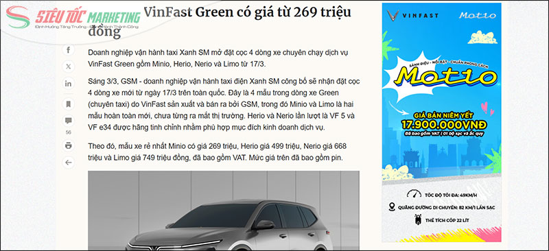 PR trên báo VNExpress PR trên báo VNExpress