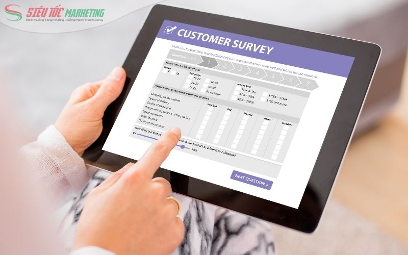 Khảo sát là phương pháp nghiên cứu marketing được ứng dụng nhiều nhất