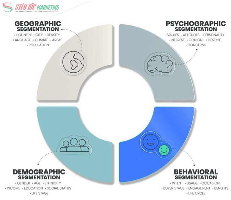 4 loại Customer Segmentation phổ biến