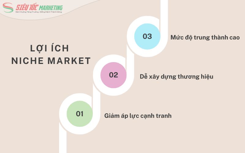 Ưu điểm thị trường ngách