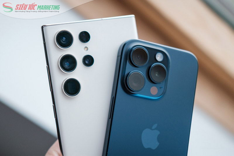 Iphone chỉ nhắm đến phân khúc cao cấp còn Samsung trải đều các phân khúc Iphone chỉ nhắm đến phân khúc cao cấp còn Samsung trải đều các phân khúc